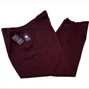 Gloria Vanderbilt Amanda Jeans Slimming Effect Tapered Port Wine NWT Sz 24 Avg